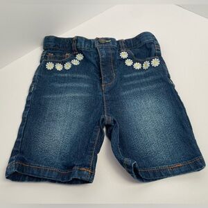 Healthtex girls embroidered long shorts